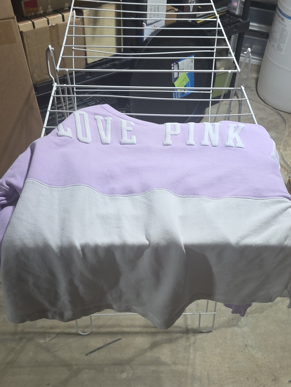 Womens Victoria Secret Pink XL Sweatshirt - Picture 8 of 11
